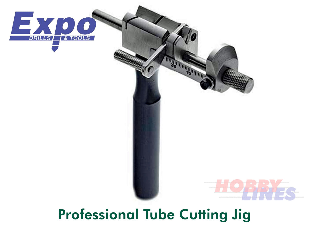 Expo Tools Professional TUBE & WIRE CUTTING JIG with 45ø Mitre up to 5mm dia.