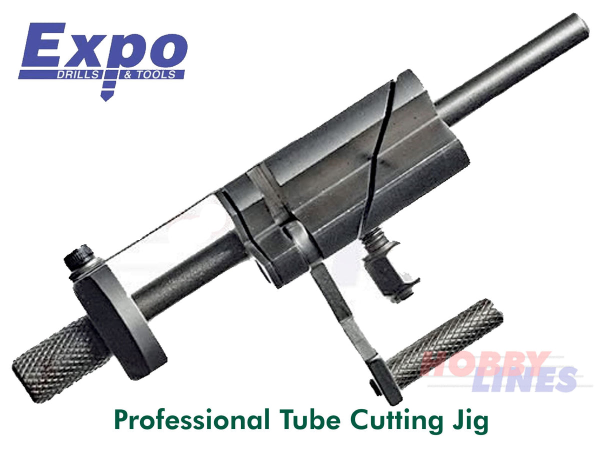 Expo Tools Professional TUBE & WIRE CUTTING JIG with 45ø Mitre up to 5mm dia.