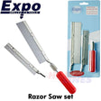 RAZOR SAW SET No.239 blade with No.5 Handle & No.234 blade Expo Tools 73544