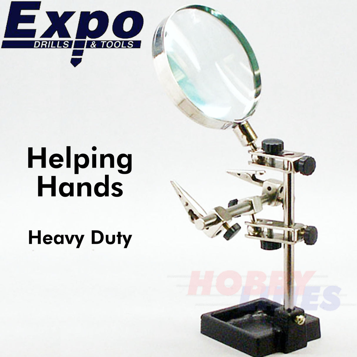 HELPING HANDS with Magnifier Heavy Duty Expo Tools 73861
