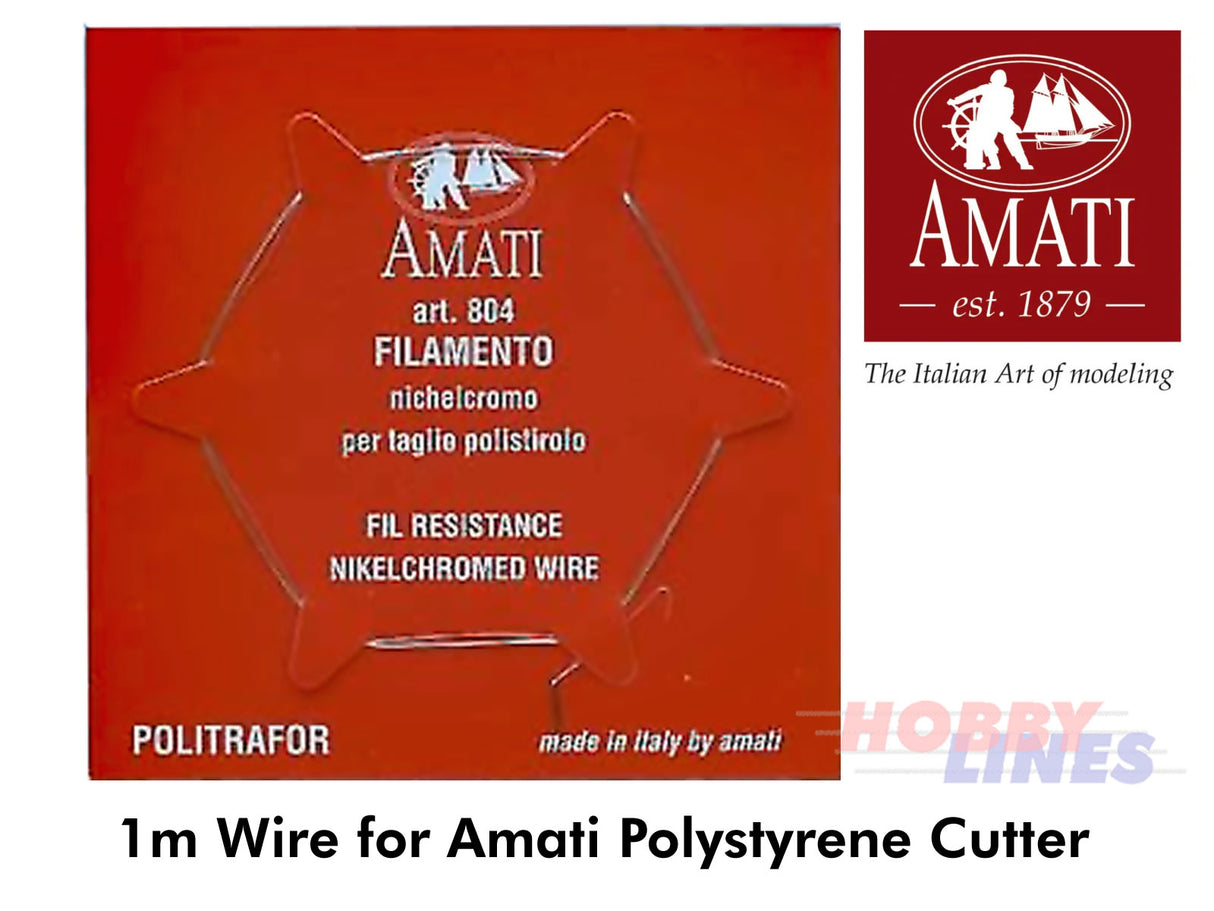 Hot Wire CUTTER POLYSTYRENE FOAM tool / replacemnt wire / battery AMATI 801