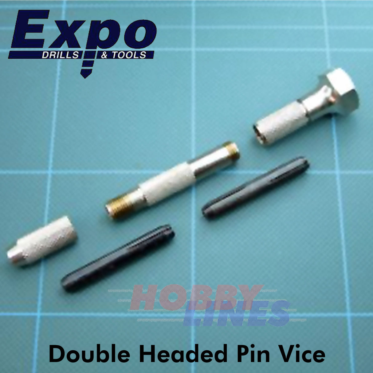 PIN VICE Double ended with reversible collets 0-3mm High Qulity Expo Tools 75012