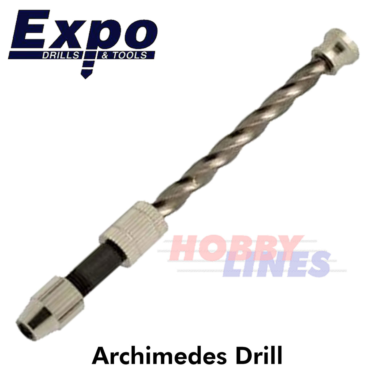 Steel Archimedes Drill (Steel) with Revolving head Model Hobby Expo Tools 75020