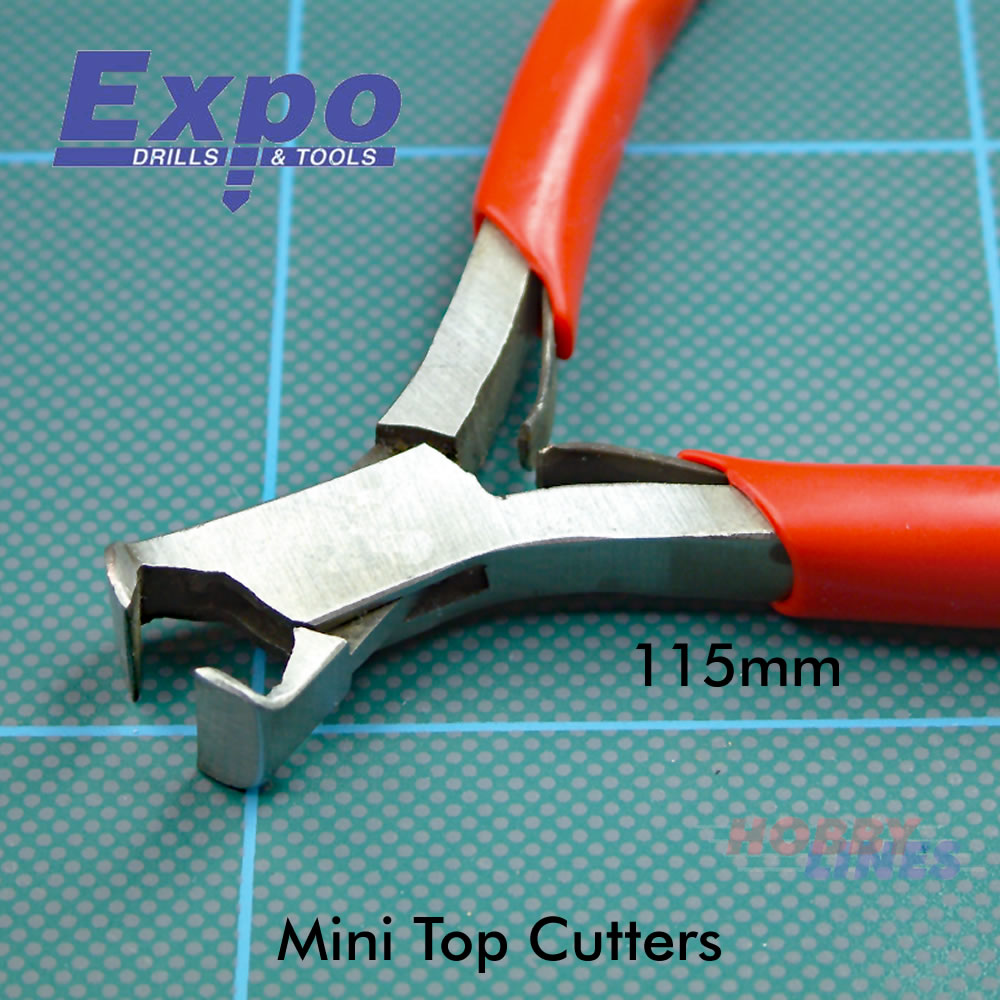 Expo Tools Pro Pliers TOP CUTTER Mini Pincer 115mm with double leaf spring 75604