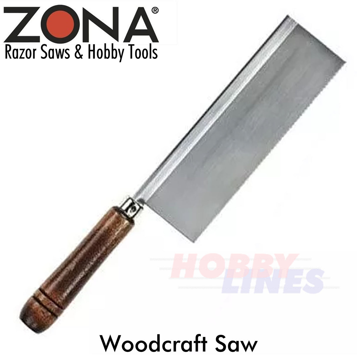 WOODCRAFT SAW 24 TPI 0.15" thick tenon type Hobby Tool Woodwork ZONA 35-300