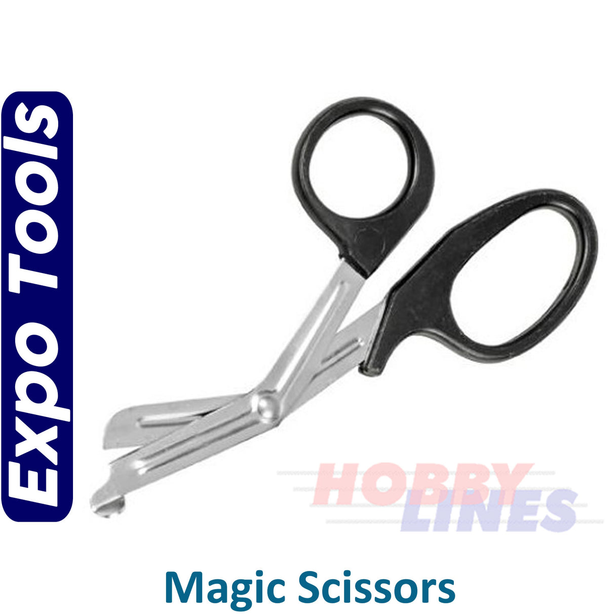MAGIC SCISS0RS snips thin metal tin brass plastic card plants Expo Tools 76500