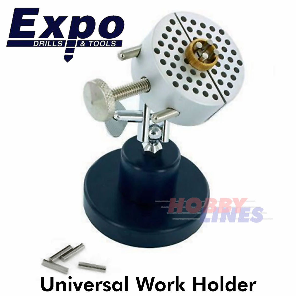 UNIVERSAL WORK HOLDER Bench Stand Adjustable Pin Vice Hold irregular shapes etc