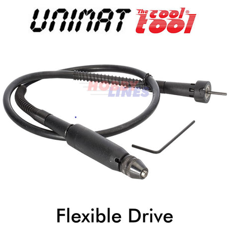 UNIMAT FLEXIBLE DRIVE - UNIMAT MetalLine Full Metal - Flexible Shaft 901440