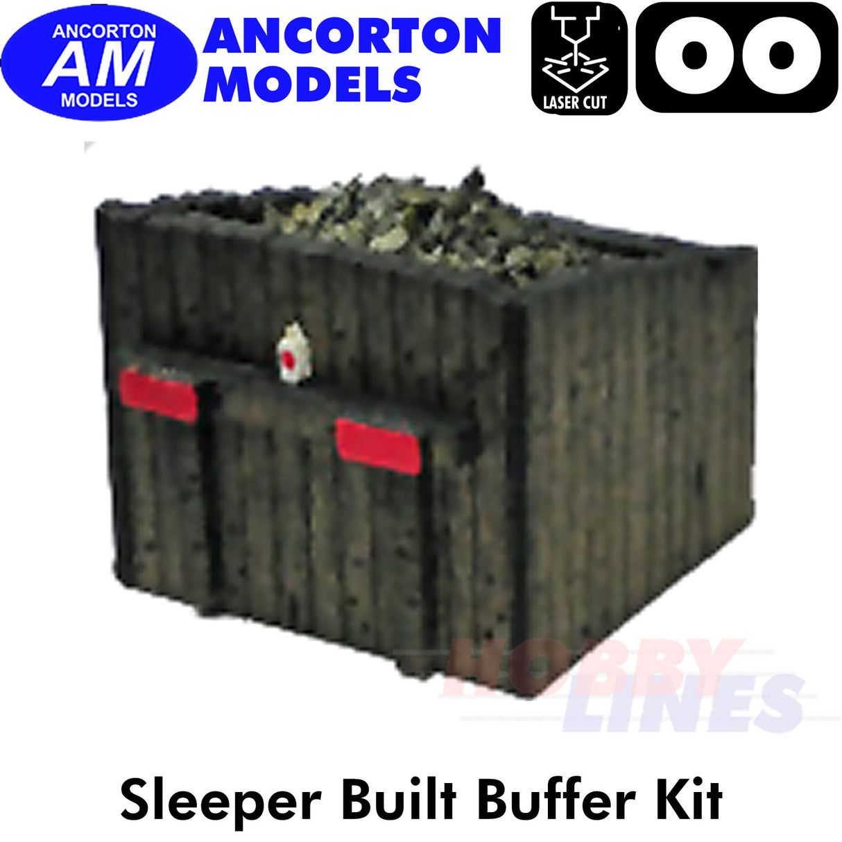 BUFFER Sleeper Built laser cut kit OO gauge 1:76 Ancorton Models OOCB1