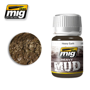 AMMO By Mig Jimenez Full Range of Enamel Heavy Mud (Choose Your Enamel)