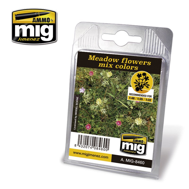 AMMO By Mig Jimenez MIG8460 MEADOW FLOWERS MIXED Paint Modelling