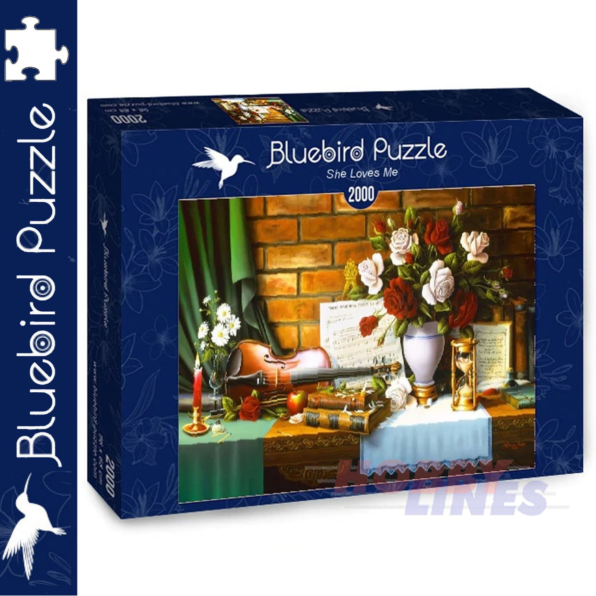 Bluebird SHE LOVES ME R W Hedge 2000pc Jigsaw Puzzle 70078