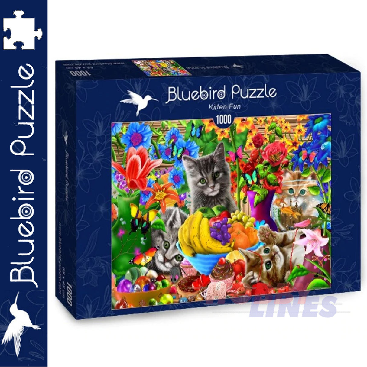 Bluebird  KITTEN FUN Gerald Newton 1000pc Jigsaw Puzzle 70183