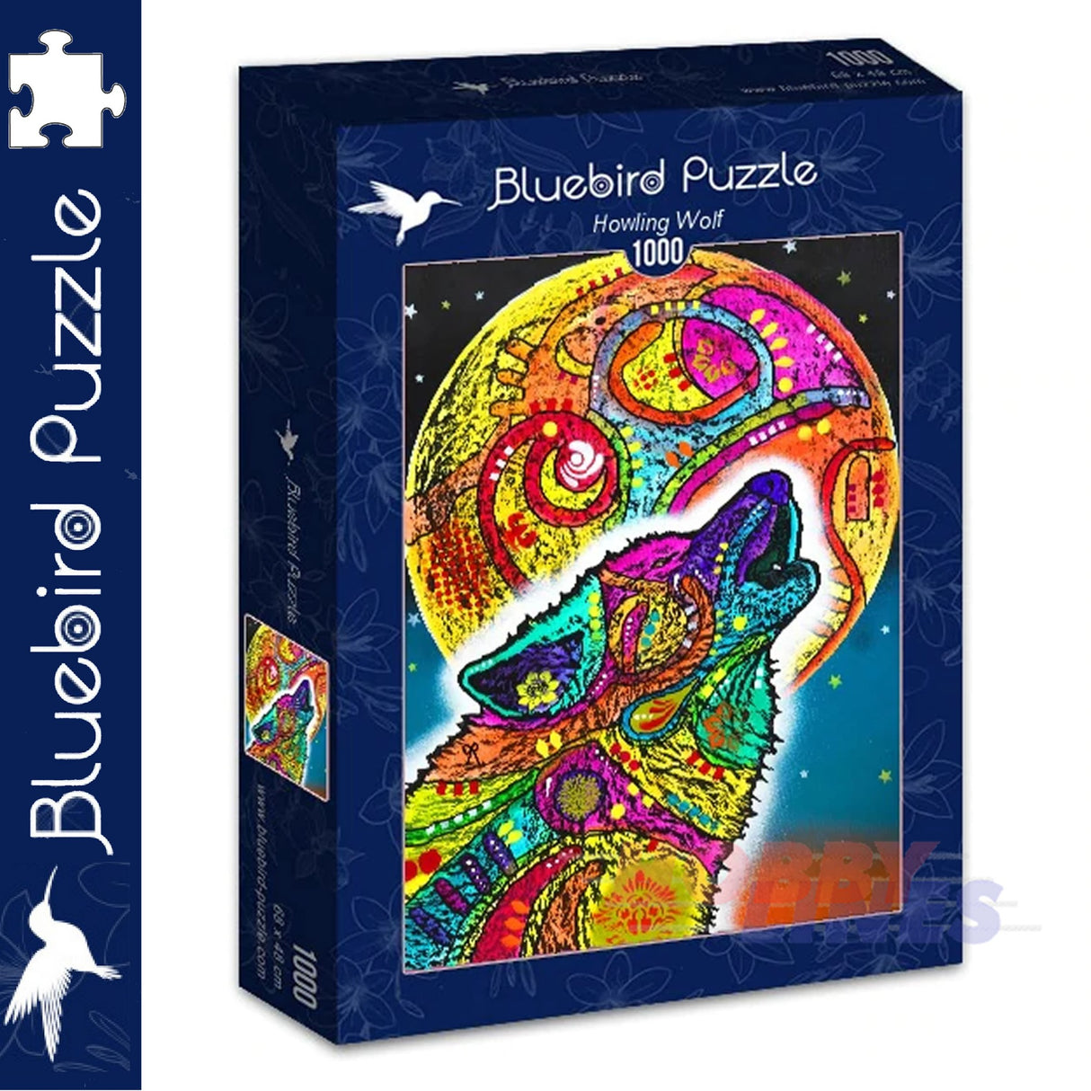 Bluebird HOWLING WOLF Dean Russo 1000pc Jigsaw Puzzle 70203