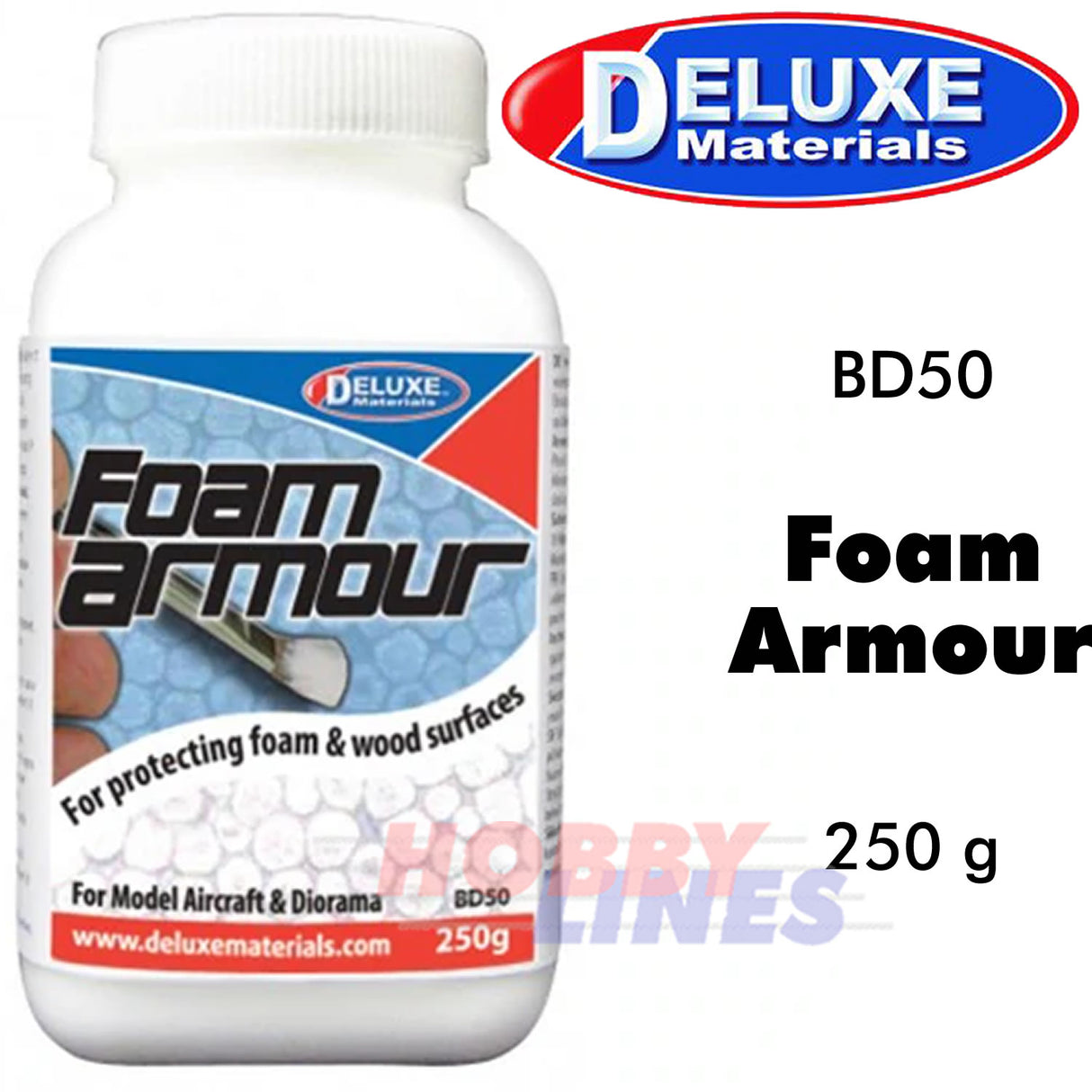 FOAM ARMOUR 250g durable coating for foam Seal strengthen BD50 DELUXE MATERIALS
