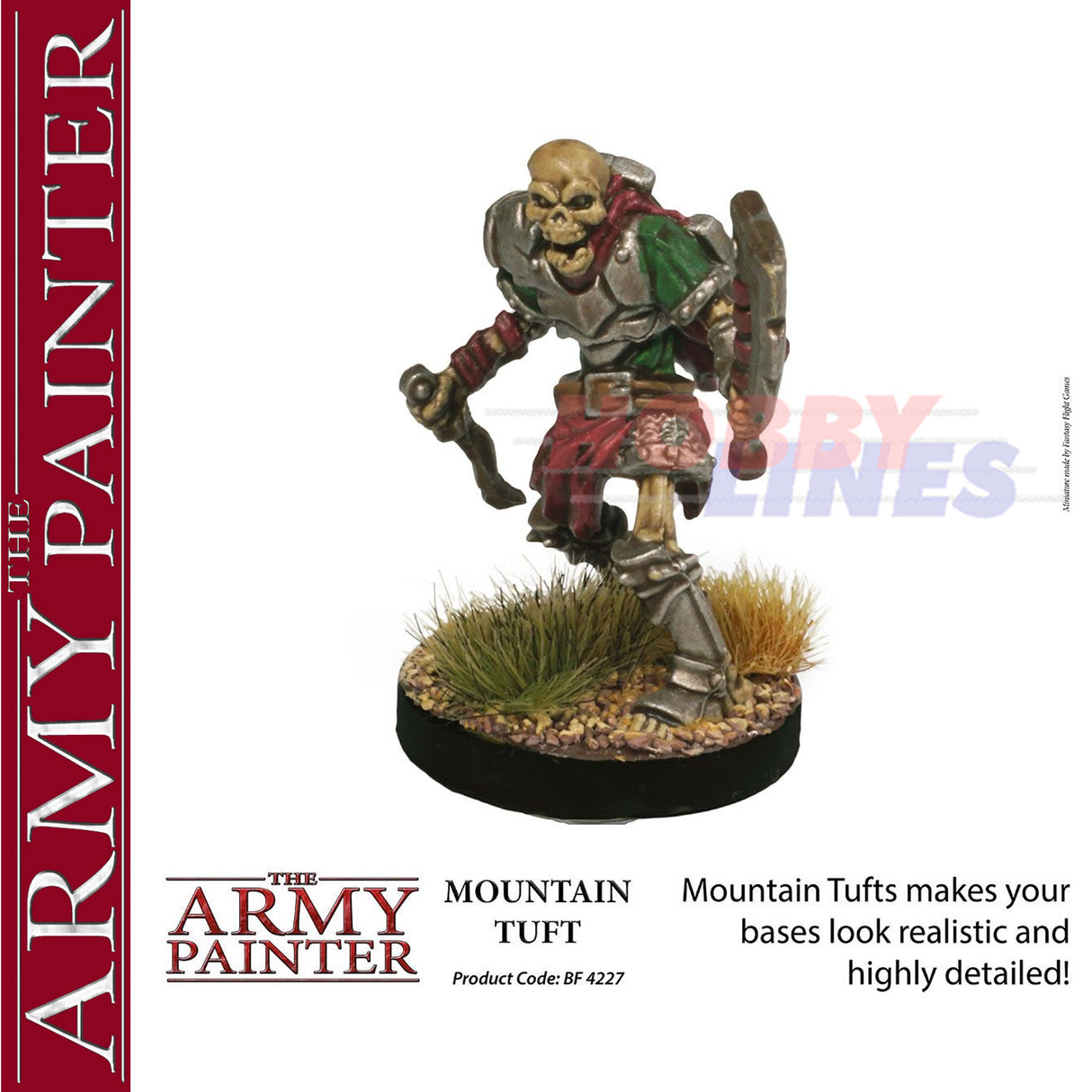 MOUNTAIN TUFT 77 tufts Diorama Battlefield Basing material Army Painter BF4227P