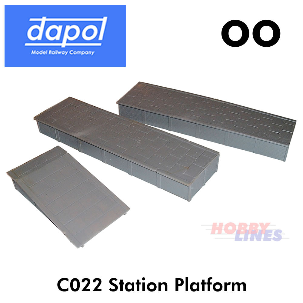 STATION PLATFORM Model Railway KitMaster Kit Dapol OO Gauge C022