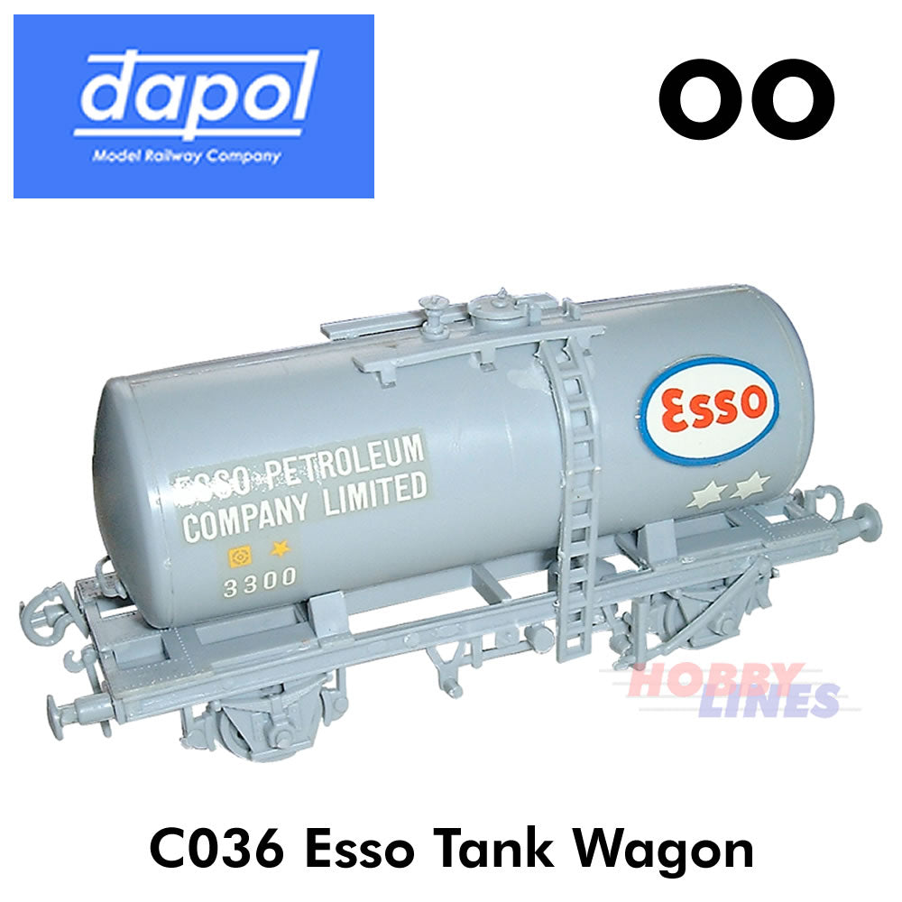 Esso 20T TANK WAGON Model Railway KitMaster truck Kit Dapol OO Gauge C036