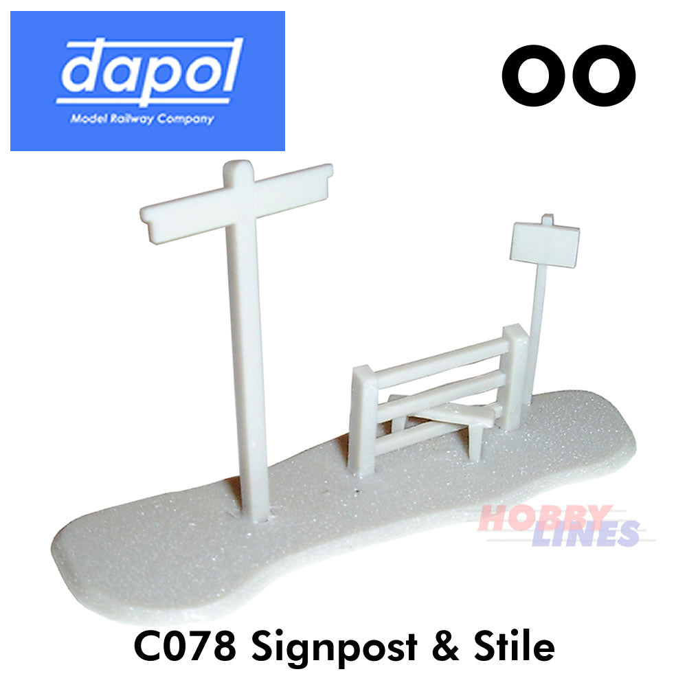 SIGNPOST & STILE KitMaster scenery Kit Dapol OO Gauge Model Railway C078