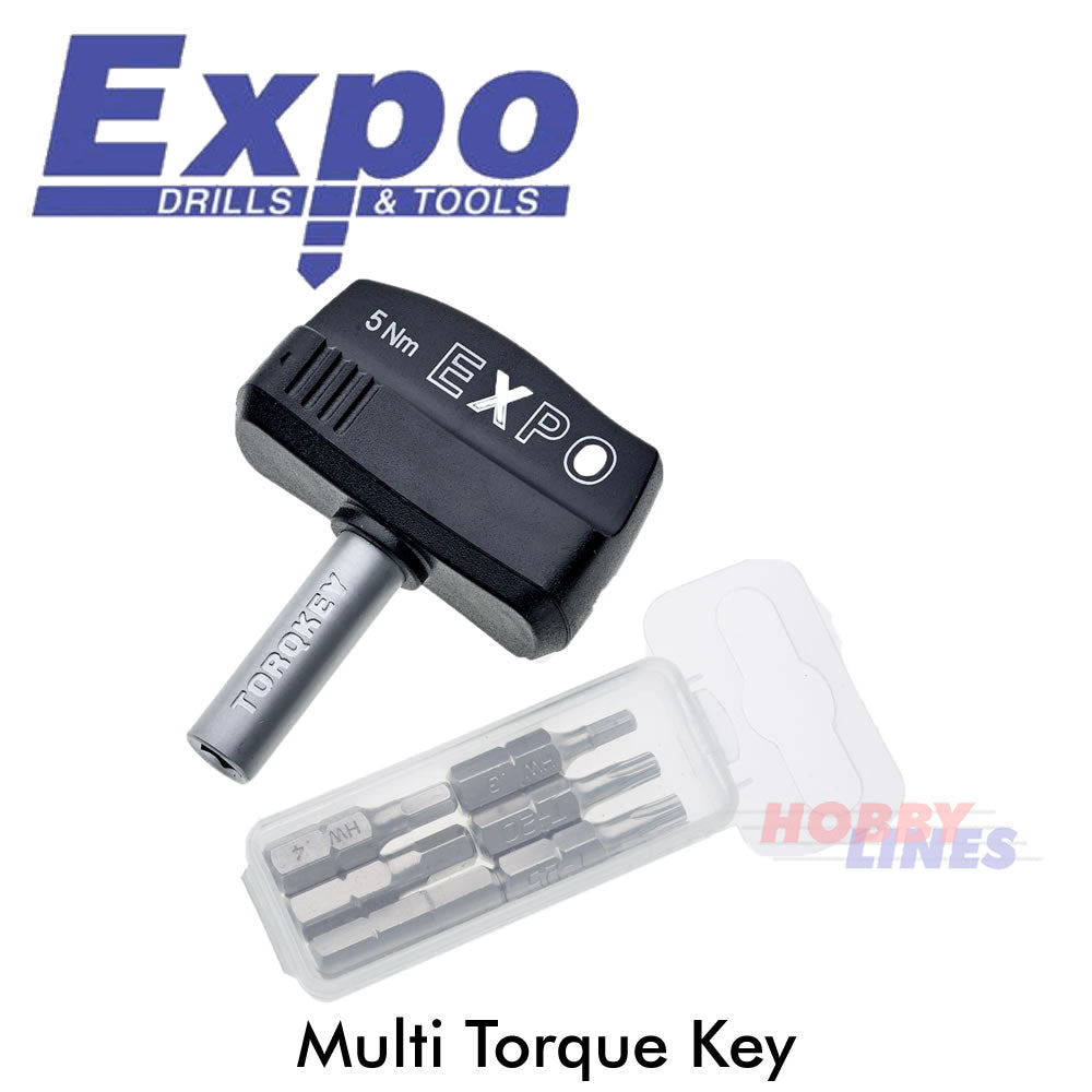 TORQUE WRENCH Tool Mini 5Nm 6pc Set Hex Torx Bike Cycle Accs Expo Tools CY110