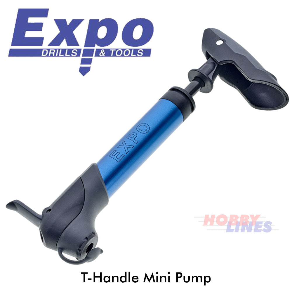 Bike MINI PUMP Presta Schrader T-Handle Cycle Frame Bicycle Accs Expo CY300
