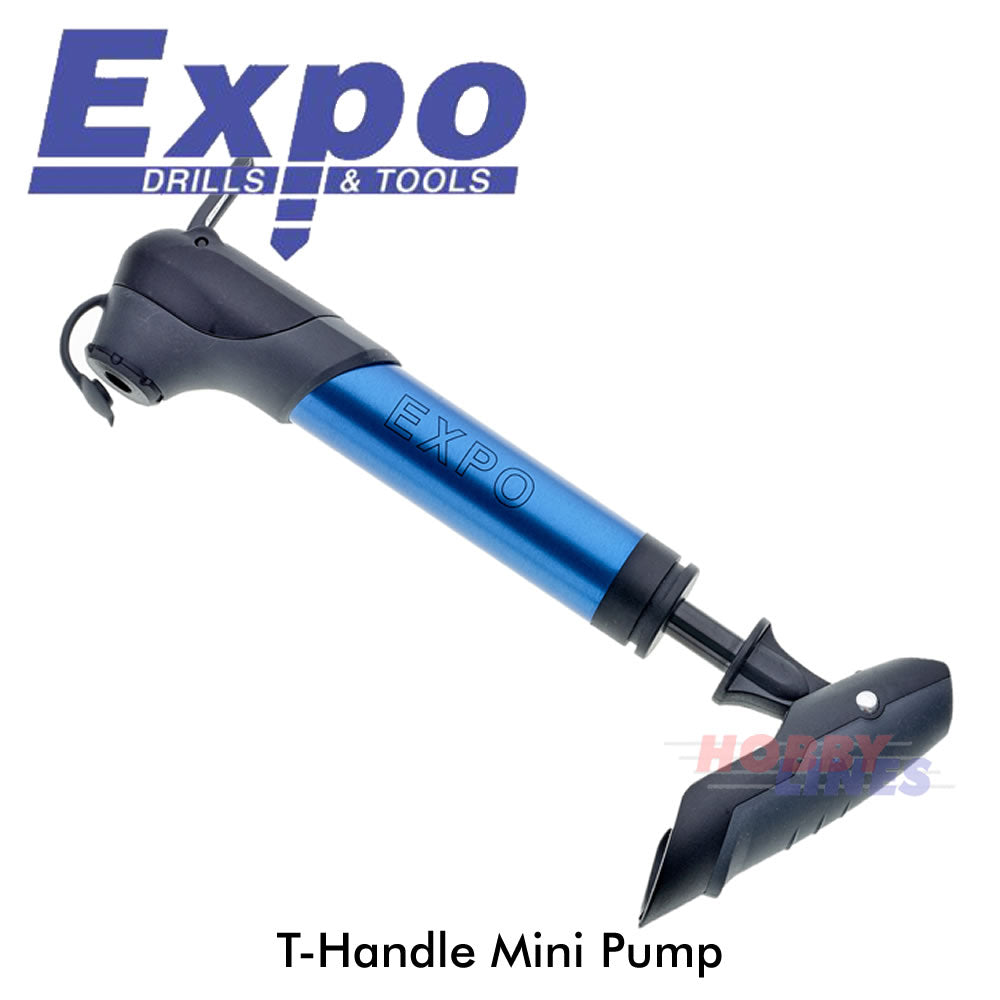 Bike MINI PUMP Presta Schrader T-Handle Cycle Frame Bicycle Accs Expo CY300