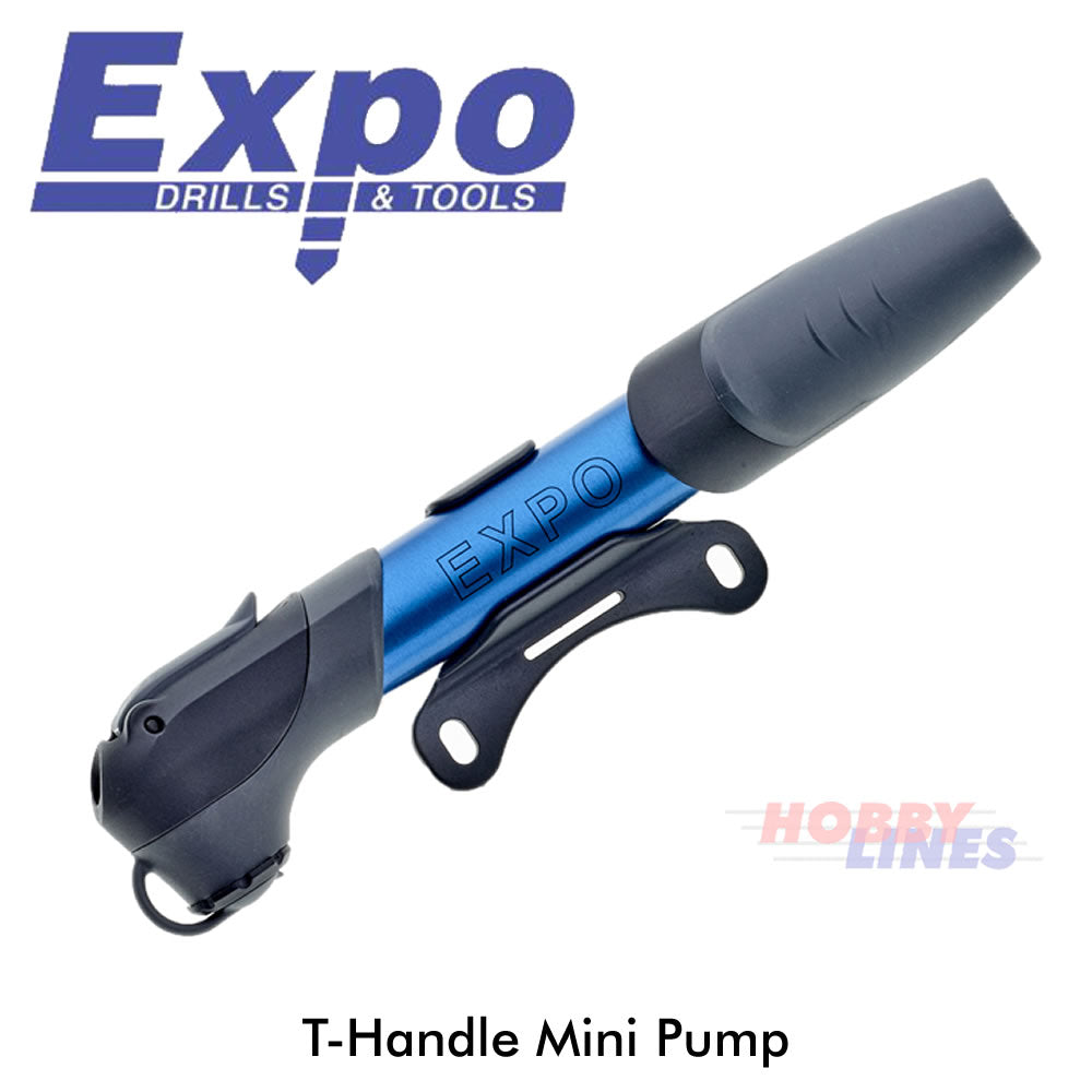 Bike MINI PUMP Presta Schrader T-Handle Cycle Frame Bicycle Accs Expo CY300