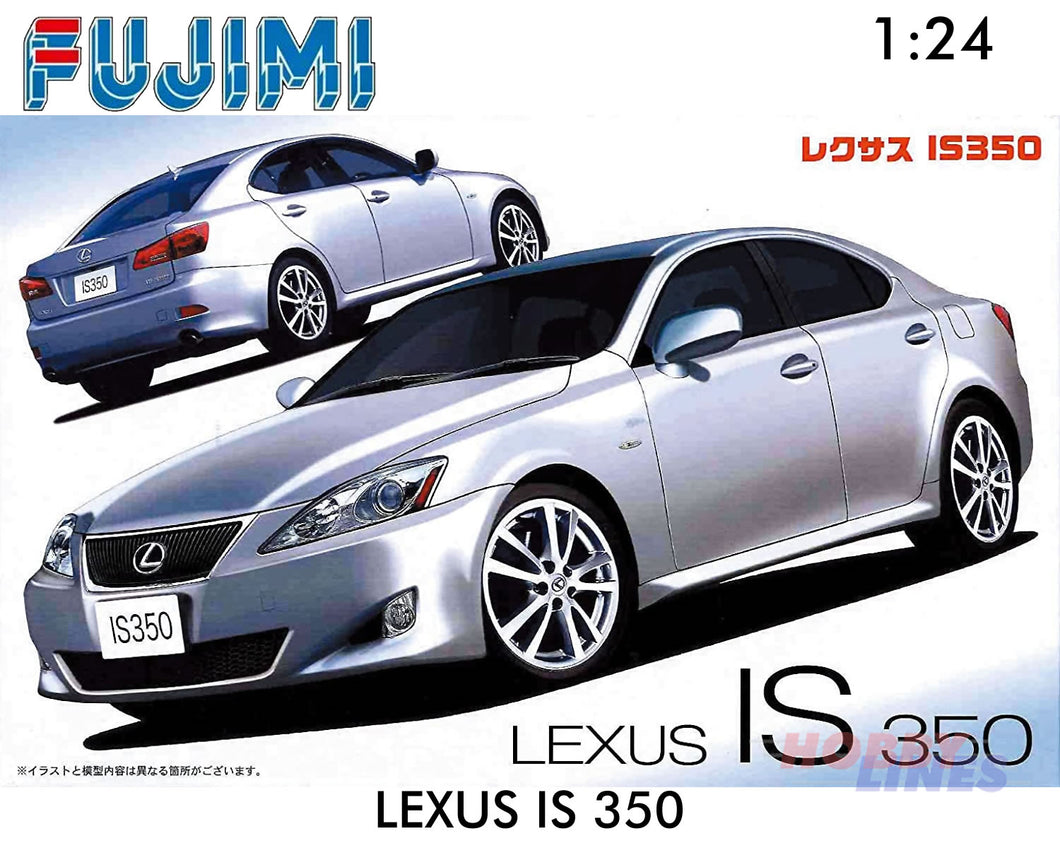LEXUS IS350 1:24 scale model kit Fujimi F036748