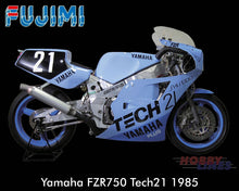 Load image into Gallery viewer, Yamaha FZR750 1985 Shiseido TECH21 racing team 1:12 model kit Fujimi F141312
