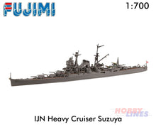 Load image into Gallery viewer, IJN Heavy Cruiser SUZUYA WWII 1944 Sho Ichigo Operation 1:700 kit Fujimi F432489
