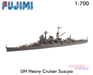 IJN Heavy Cruiser SUZUYA WWII 1944 Sho Ichigo Operation 1:700 kit Fujimi F432489