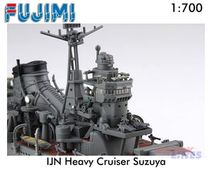 IJN Heavy Cruiser SUZUYA WWII 1944 Sho Ichigo Operation 1:700 kit Fujimi F432489