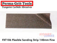 Perma-Grit FXT106 140mm FLEXIBLE SANDING STRIP Fine Tungsten Carbide Permagrit
