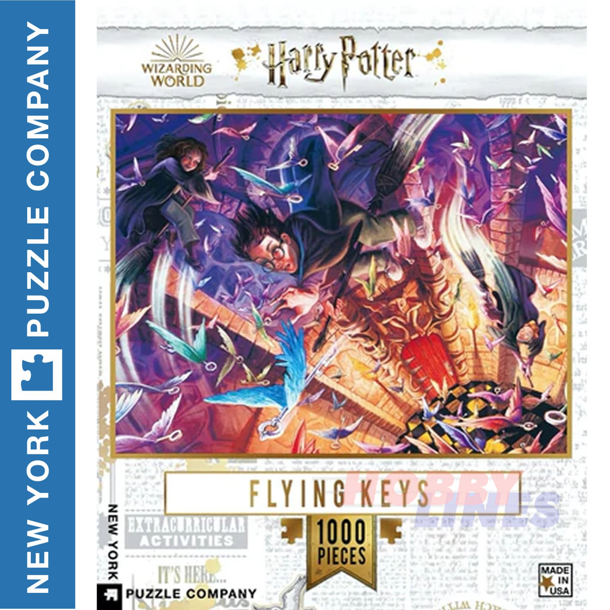 Harry Potter FLYING KEYS New York Puzzle Company 1000pc Jigsaw HP1363
