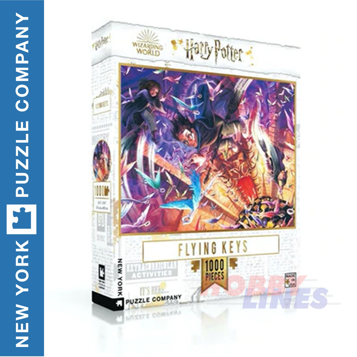 Harry Potter FLYING KEYS New York Puzzle Company 1000pc Jigsaw HP1363