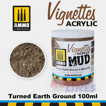 Load image into Gallery viewer, VIGNETTES ACRYLICS Mud Earth Sand Concrete Asphalt  Full Range AMMO Mig Jimenez
