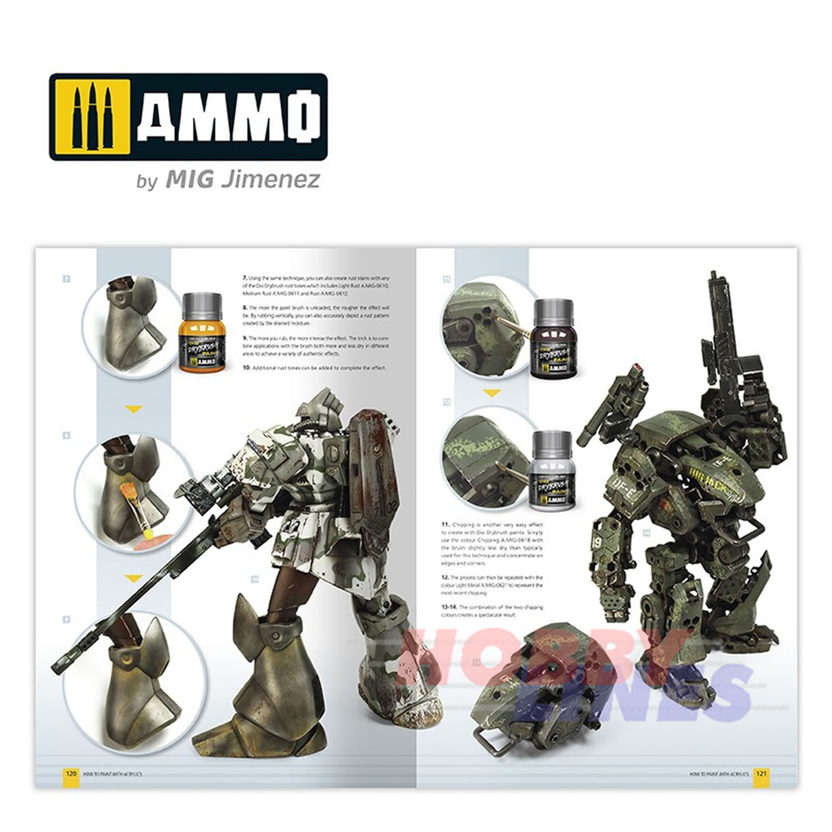 How to Paint ACRYLICS 2.0 Modelling Guide Book (English) Ammo by Mig MIG6046