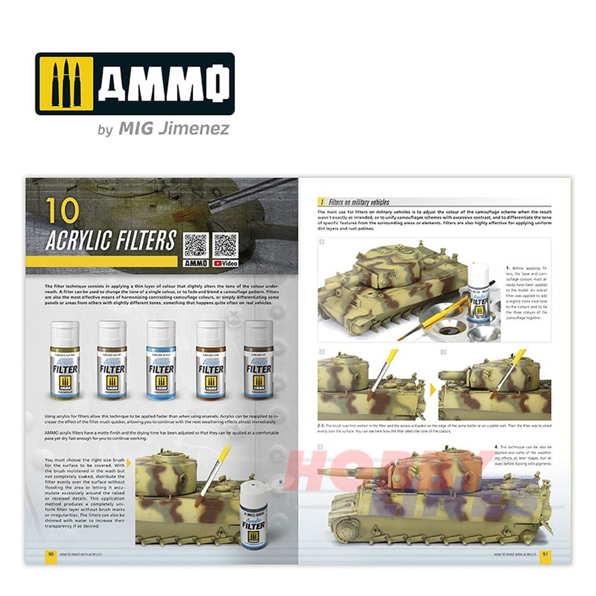 How to Paint ACRYLICS 2.0 Modelling Guide Book (English) Ammo by Mig MIG6046