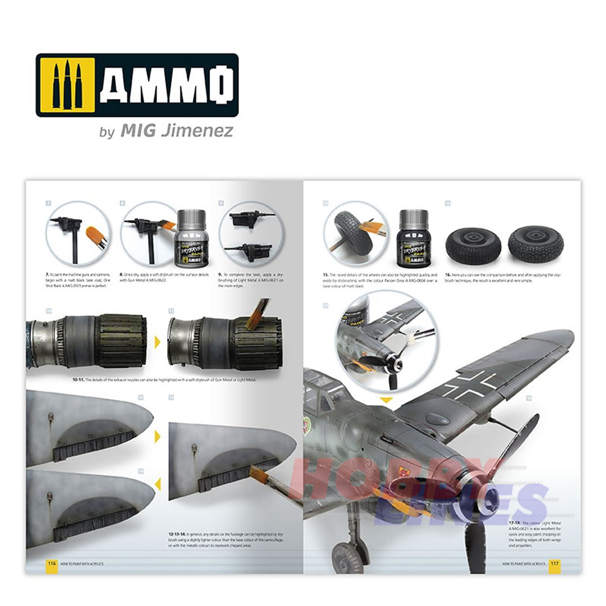 How to Paint ACRYLICS 2.0 Modelling Guide Book (English) Ammo by Mig MIG6046