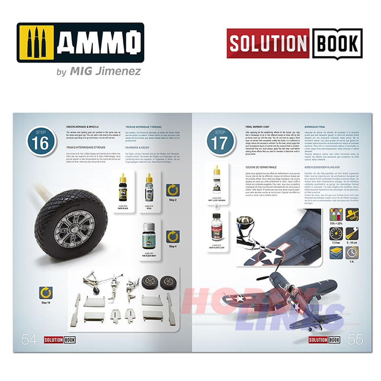 How to Paint WWII US Navy Late Aircraft SOLUTION BOOK Ammo Mig MIG6523