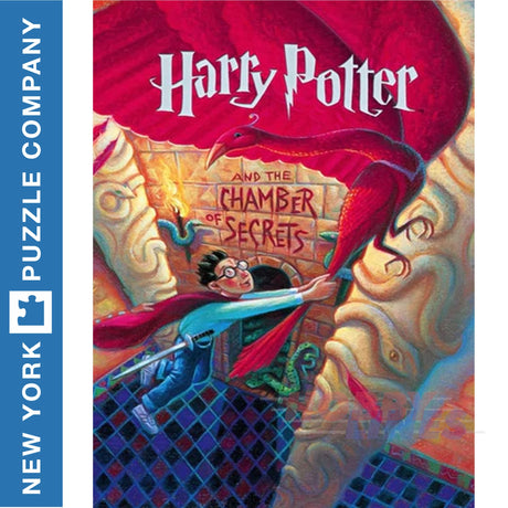 Harry Potter CHAMBER OF SECRETS New York Puzzle Company 1000pc Jigsaw NPZHP1602