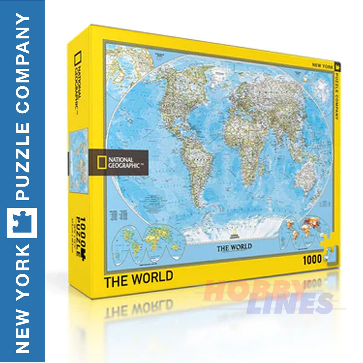 National Geographic THE WORLD New York Puzzle Company 1000pc Jigsaw NPZNG1601