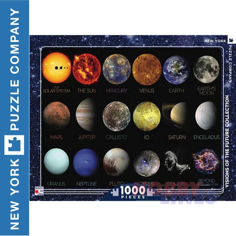 THE SOLAR SYSTEM New York Puzzle Company 1000pc Jigsaw NPZPD1980
