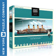 TITANIC FIRST ACCOUNTS New York Puzzle Company 1000pc Panorama Jigsaw NPZPG1906