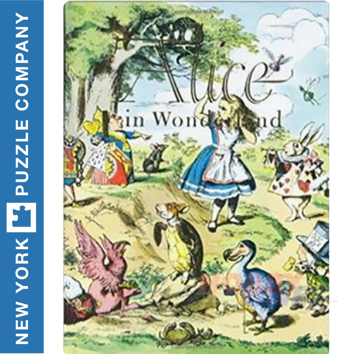 ALICE IN WONDERLAND Lewis Caroll New York Puzzle Company 1000pc Jigsaw NPZPG2061