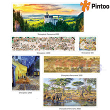 Load image into Gallery viewer, Showpiece Puzzle BEAUTIFUL DUSK IN FRENCH ALPS RESORT 20x32&quot; 1000pc PINTOO H1797

