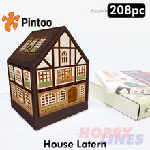 Load image into Gallery viewer, 3D Puzzle House Latern HALF TIMBERED HOUSE LED 208 pcs PINTOO Puzzles R1006
