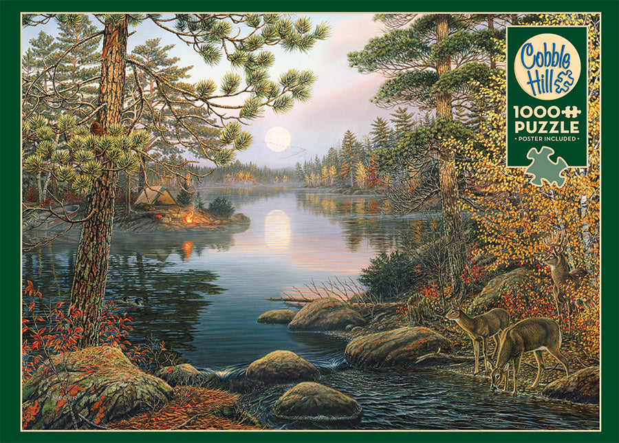 Cobble Hill James A Meger DEER LAKE 1000pc Jigsaw Puzzle 80139