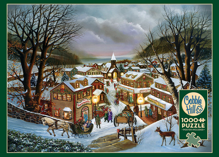 Cobble Hill H. Hargrove I REMEMBER CHRISTMAS 1000pc Jigsaw Puzzle 80312