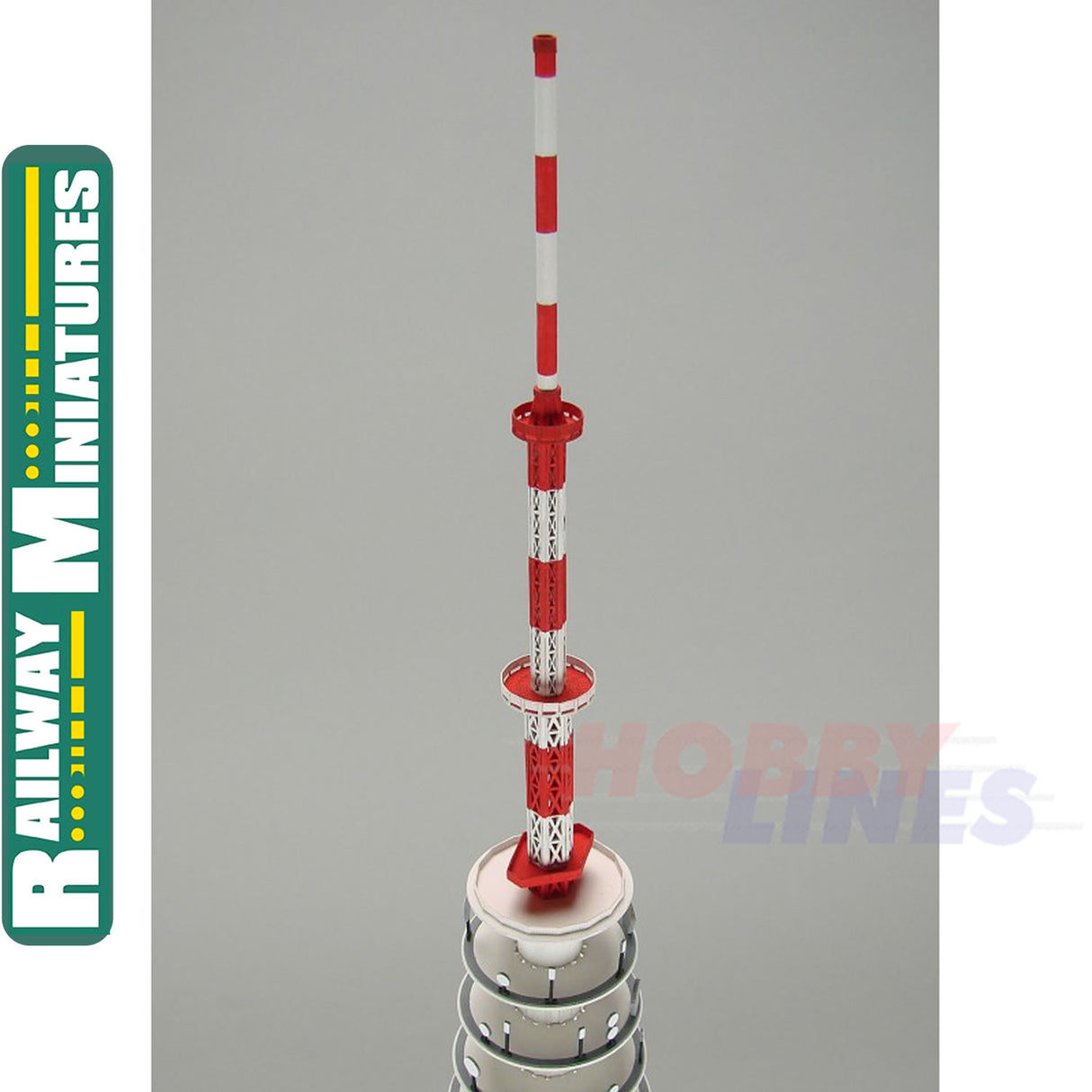 HEINRICH-HERTZ-TURM TV TOWER Hamburg kit HO1:500 Vessel RAILWAY MINIATURES RM001